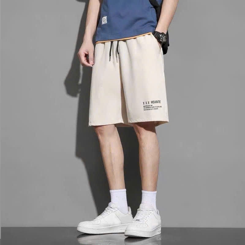 Ảnh Quần đùi nam nữ WEARATIE NAD Unisex Quần Short chất vải cotton mặc thoáng mát thoải mái 1