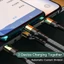 Cáp sạc nhanh 3 trong 1 HUBBTRONIX DS-3in1 – USB-A to Lightning, Micro USB, USB-C, siêu tốc dài 1.2m