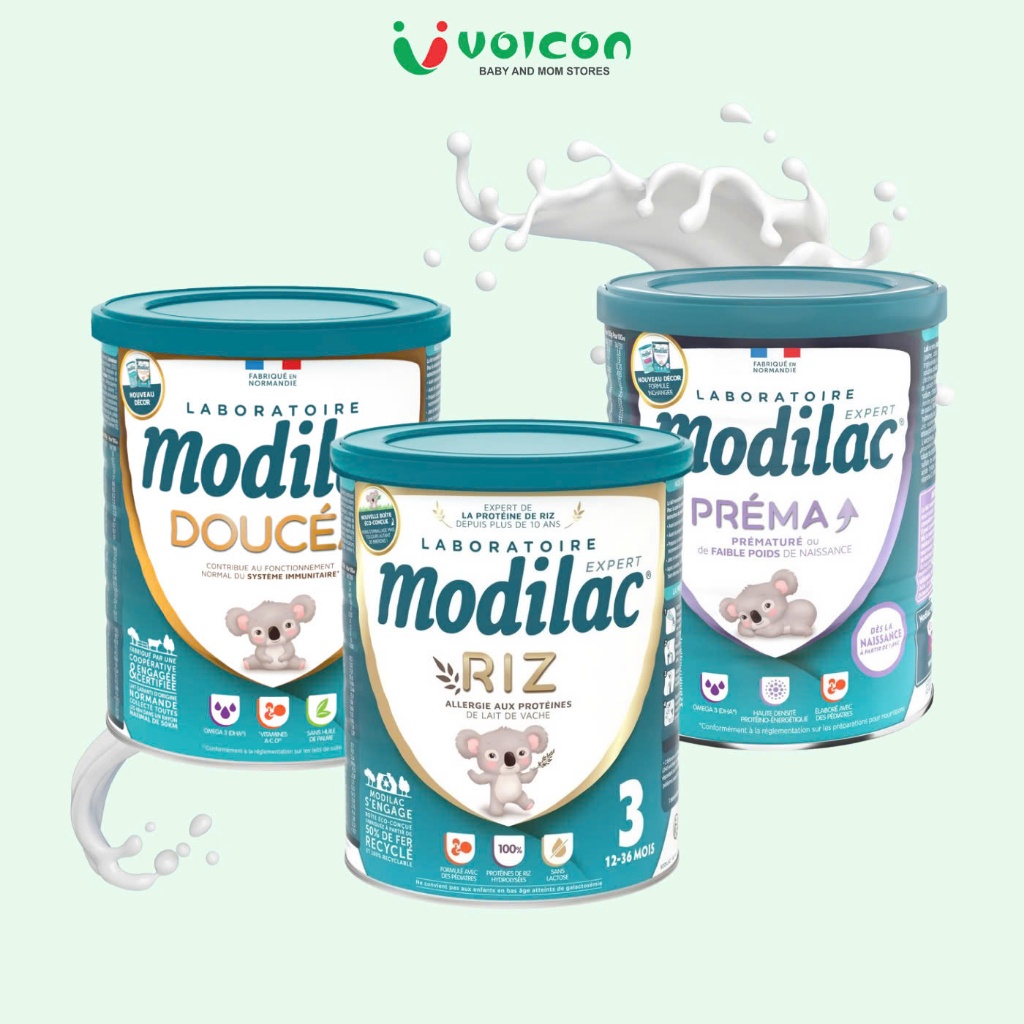 Sữa công thức tăng trưởng Modilac Préma /Modilac Expert Riz /Modilac ...