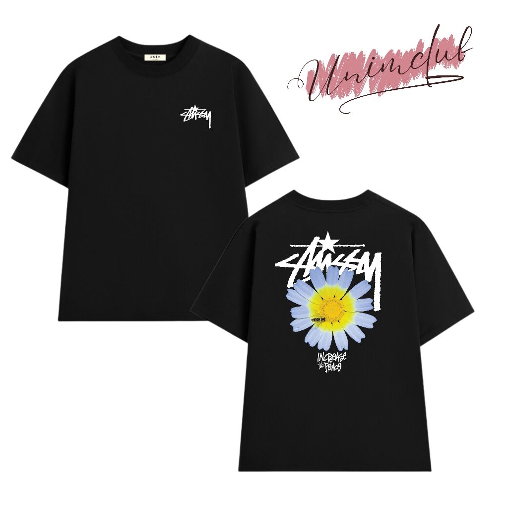Áo Thun Stusssy Unisex 100% Cotton Cao Cấp Phong Cách Streetwear Đường Phố - STS