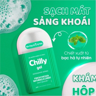 Dung Dịch Vệ Sinh Phụ Nữ Chilly Làm Sạch Và Ngừa Vi Khuẩn, Ngăn Mùi Hiệu Quả 200ml