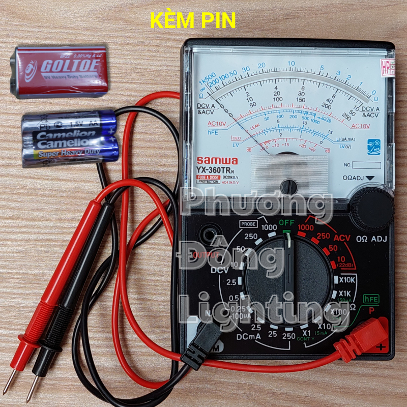 Đồng Hồ Đo Điện Vạn Năng YX-360 TR