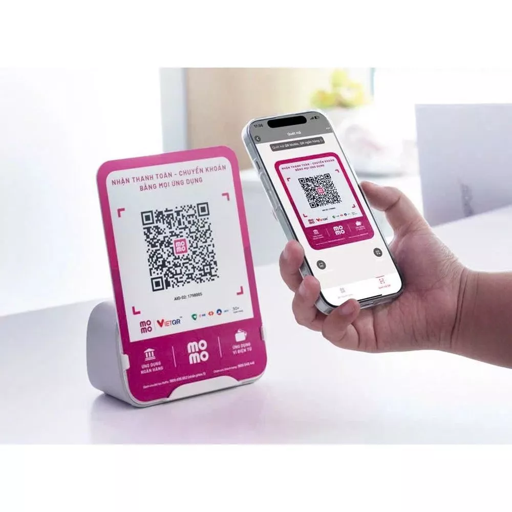 Loa thông báo nhận tiền MoMo chuyển khoản dễ dàng với QR Code