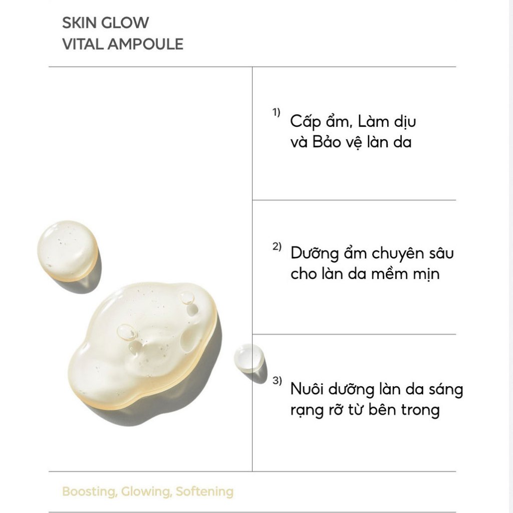 Ảnh BIODANCE Tinh Chất Dưỡng Sáng Mờ Thâm Mụn Hệ Miễn Dịch Da Mềm Mịn Skin Glow Vital Ampoule 50ml 2