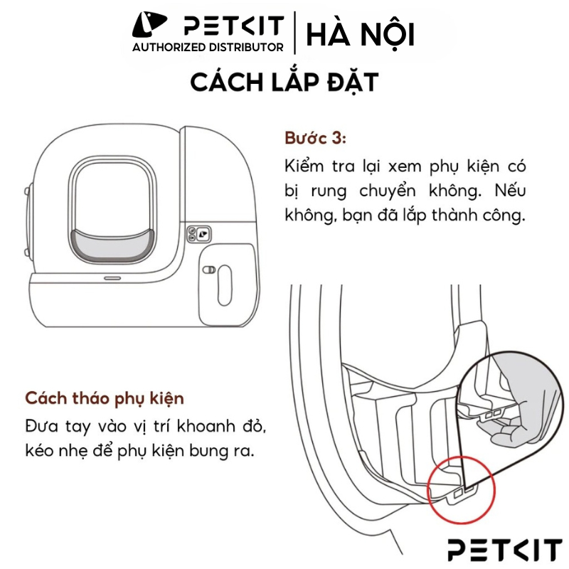 Ảnh Bậc Chặn Cửa Nâng Cao Lối Vào Máy Dọn Phân Mèo Purobot Max Pro và Pura Max 4