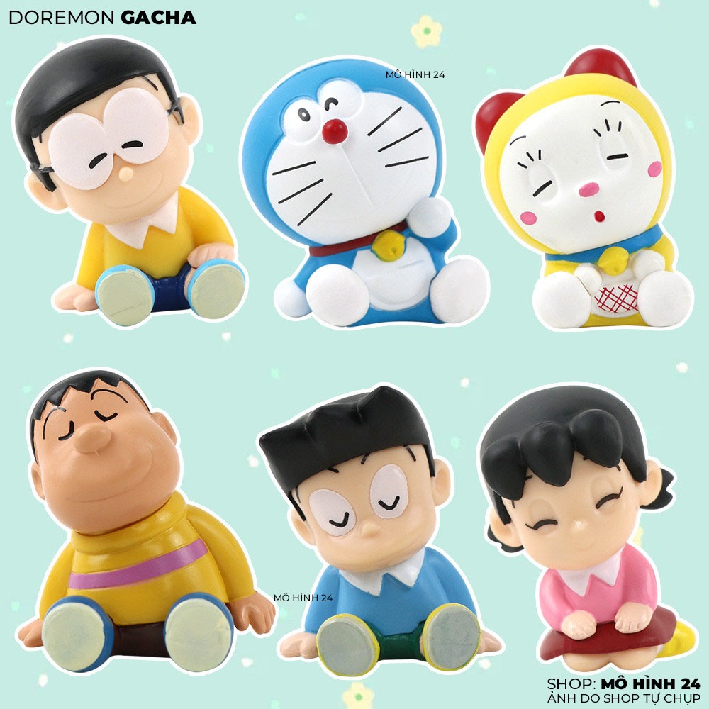[BLINDBOX] Mô hình đồ chơi nhân vật Doremon Gacha Blind Box hộp mù ...
