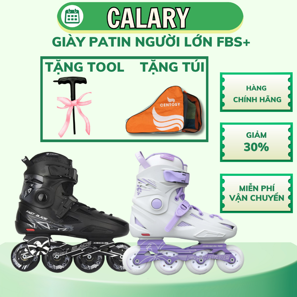 Ảnh Giày Patin Người Lớn Centosy - Flying Eagle FBS+, Form Nhựa, Frame Hợp Kim Nhôm ,Tháo Rời Boot 1