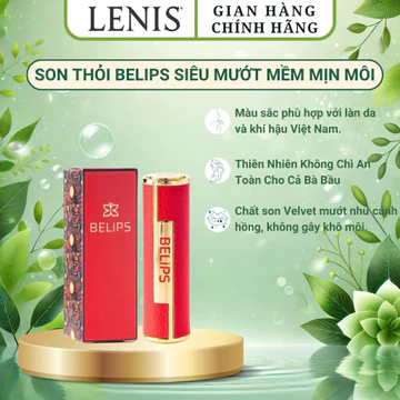 Son thỏi Belips siêu mướt mềm mịn môi không chì an toàn cho cả bà bầu - BST mới "The Queen" 3,7g