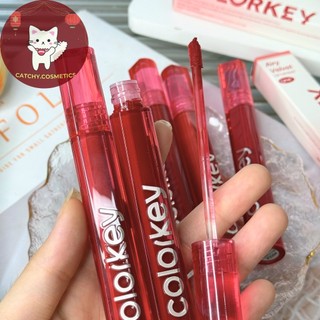 [COLORKEY] Son Kem COLORKEY Vỏ Đỏ Mềm Mịn Môi, Airy Velvet Lip Lacquer, 3g