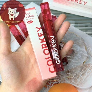 [COLORKEY] Son Kem COLORKEY Vỏ Đỏ Mềm Mịn Môi, Airy Velvet Lip Lacquer, 3g