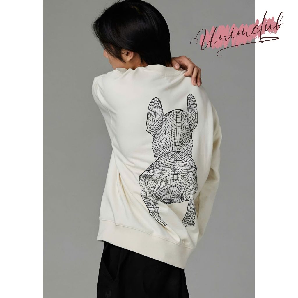 Áo Sweater Chó Pitbull Phong Cách Streetwear Chất Liệu Nỉ Chân Cua Cao Cấp Unim Store - SWT
