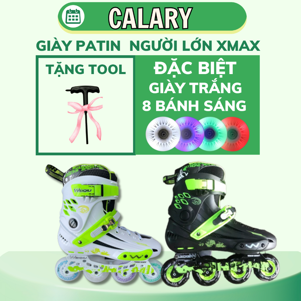 Ảnh Giày Patin Người Lớn COUGAR[CENTOSY] Weiqiu Xmax - Form Chắc Chắn, 8 Bánh Đèn Sáng 1