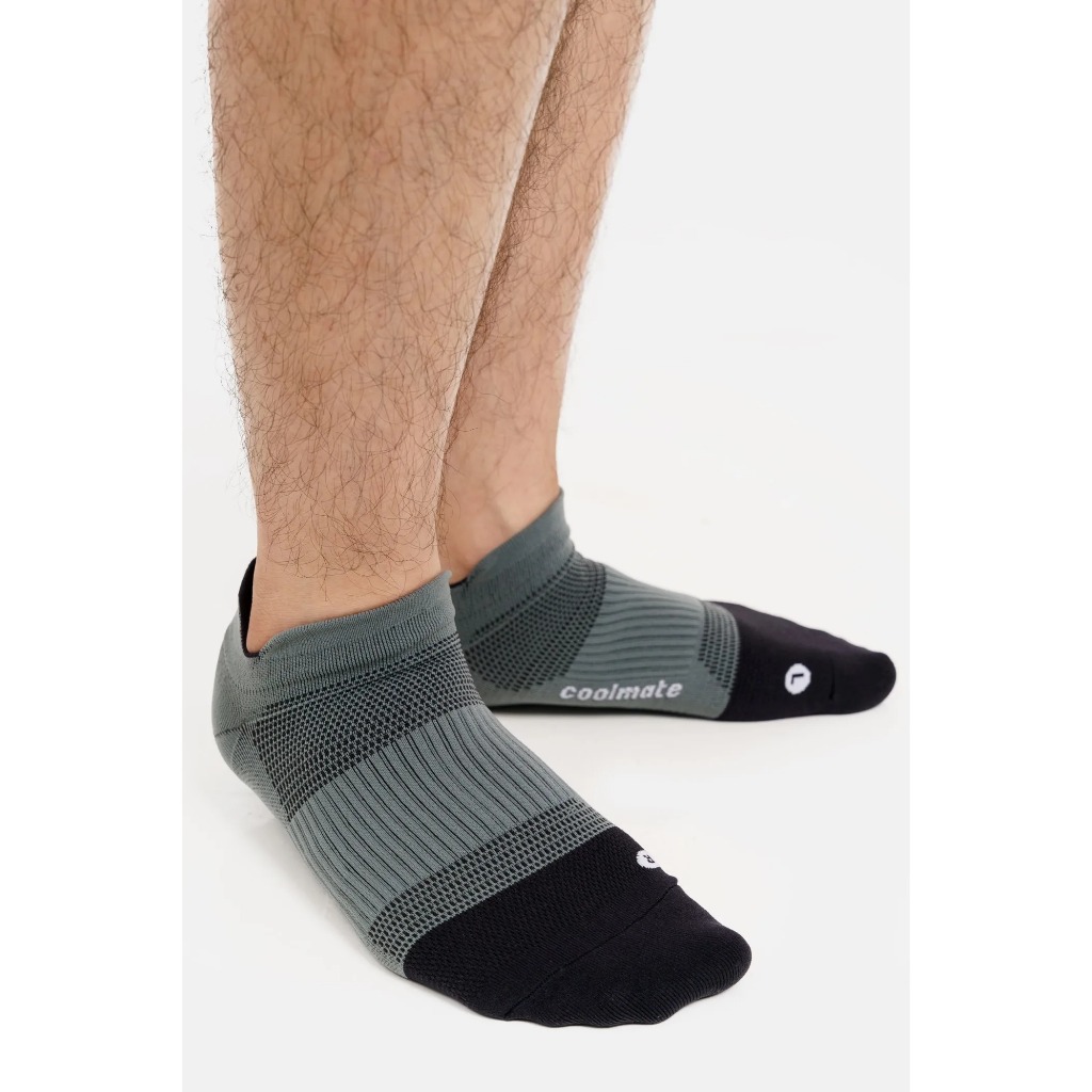 [MUA 2 GIẢM 5%]Tất/Vớ nam thể thao cổ ngắn Compression Techfit Coolmate
