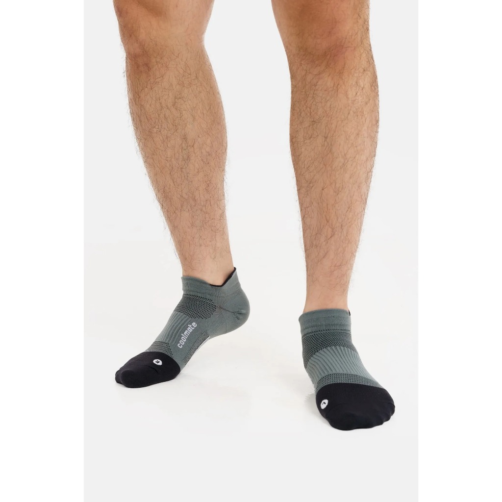 [MUA 2 GIẢM 5%]Tất/Vớ nam thể thao cổ ngắn Compression Techfit Coolmate