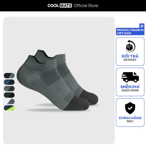 Tất/Vớ nam thể thao cổ ngắn Compression Techfit Coolmate