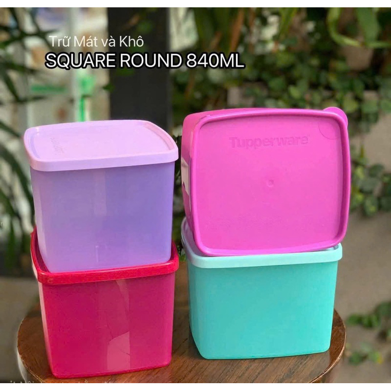 Hộp Trữ Mát 800ml Medium Square Tupperware | Shopee Việt Nam