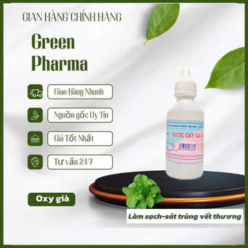 combo 10 lọ Nước oxy già, giúp làm sạch vết thương, lọ 20ml