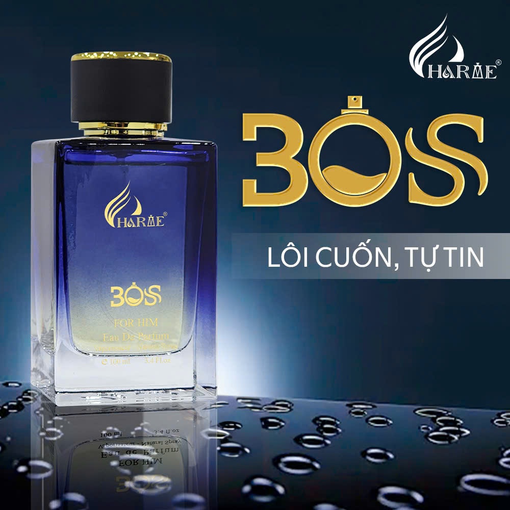 Ảnh Nước Hoa Nam CHARME BOSS 100ml  Bản Lĩnh, Mạng Mẽ, Lôi Cuốn_Nước hoa chính hãng lưu hương lâu 4