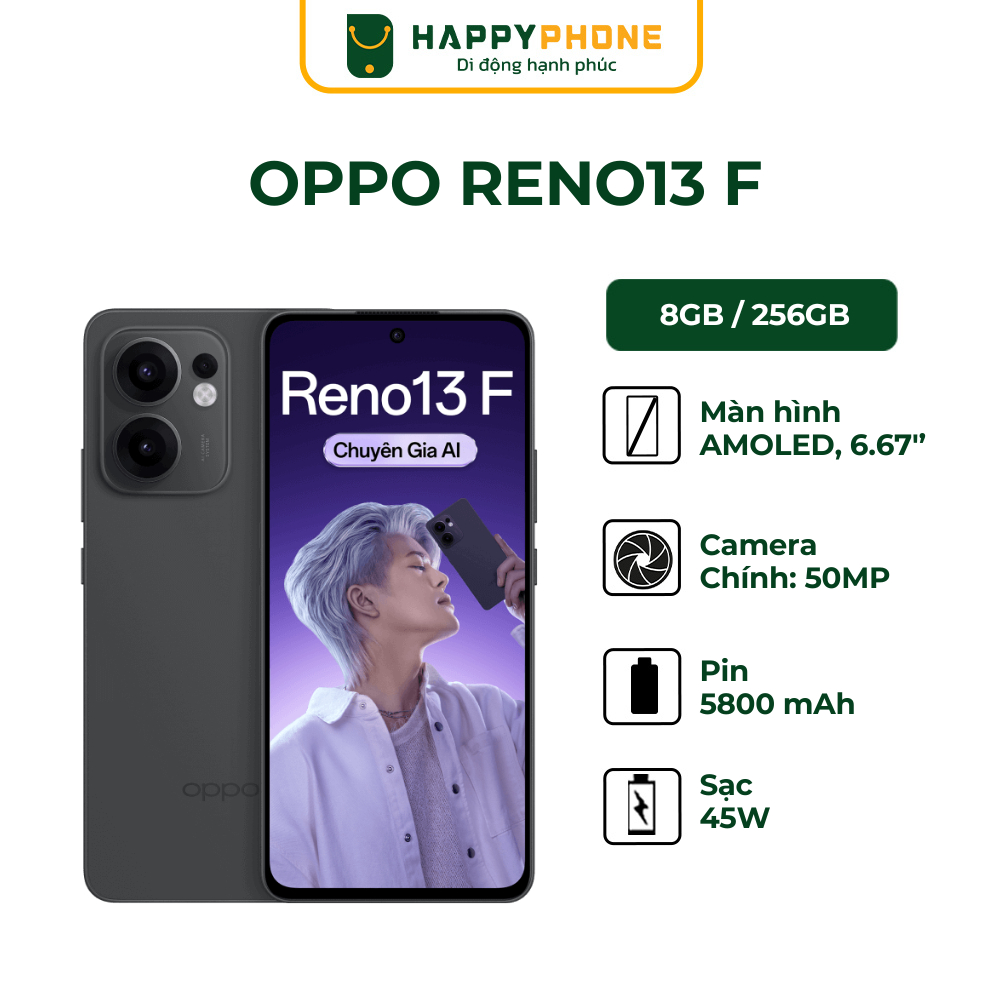Ảnh Điện thoại OPPO Reno13 F 8GB/256GB - Hàng Chính Hãng 2