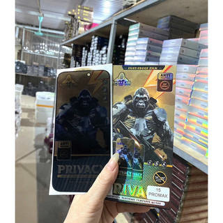 Kính cường lực IPHONE chống nhìn trộm PANDA full màn hình cho IP 16/15/14/13/12/11/x/xs/xr/pro/plus/promax
