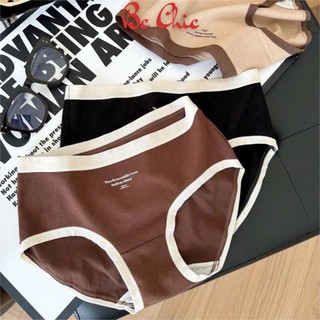 Quần lót nữ cotton trơn Basic kháng khuẩn không lộ viền Q 216 BC CHIC