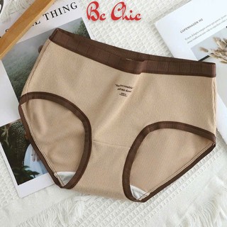 Quần lót nữ cotton trơn Basic kháng khuẩn không lộ viền Q 216 BC CHIC