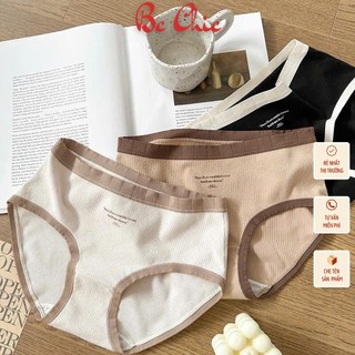 Quần lót nữ cotton trơn Basic kháng khuẩn không lộ viền Q 216 BC CHIC