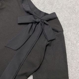 Áo thun Bigsize nữ kiểu xẻ tà, thắt nơ ở cổ tiểu thư, thanh lịch vải co giãn, che bắp tay, tôn dáng che khuyết điểm-A272