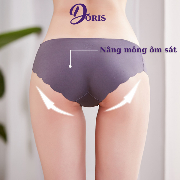 Quần Lót Nữ  Đúc Su Không Đường May Chất Mát Lạnh Co Dãn Thoải Mái DORIS - 1028
