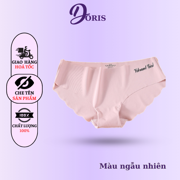 Quần Lót Nữ  Đúc Su Không Đường May Chất Mát Lạnh Co Dãn Thoải Mái DORIS - 1028