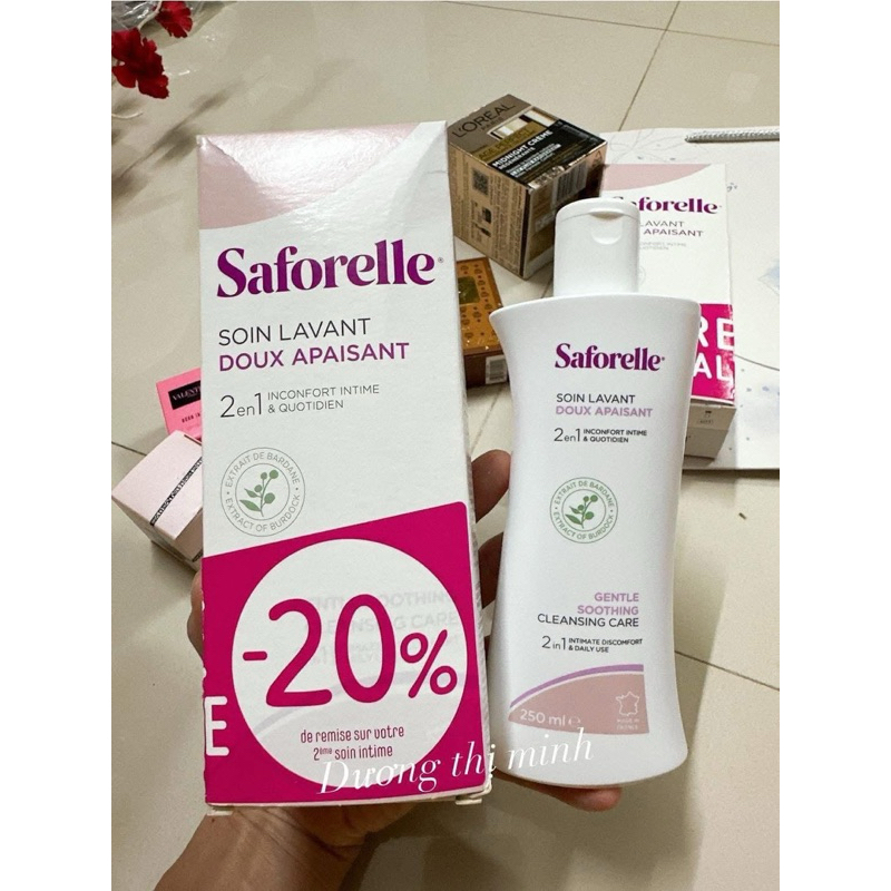Dung Dịch Vệ Sinh Saforelle 250ml Pháp