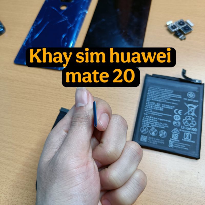 Khay sim huawei mate 20 màu xanh | Shopee Việt Nam
