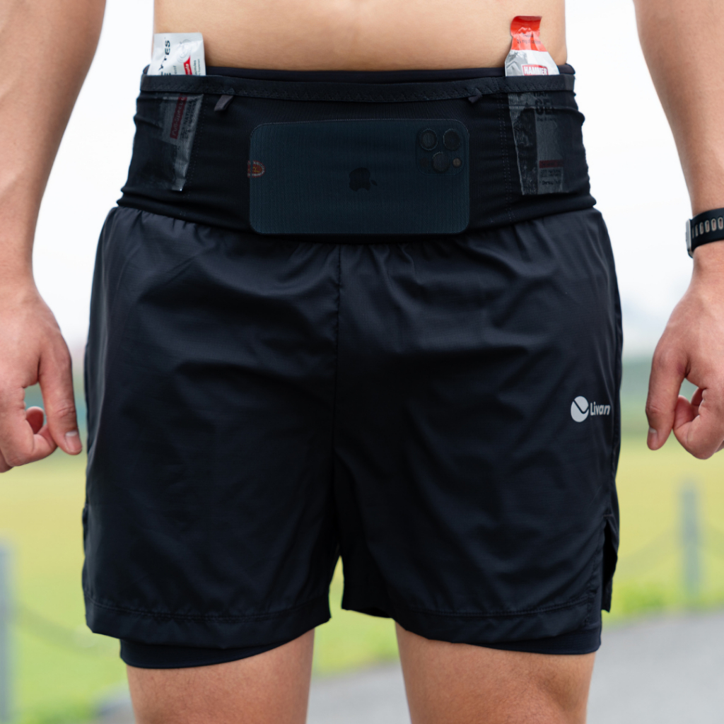 Ảnh Quần Short 2 Lớp Nam Livan Có Túi Tiện Lợi, Thấm Hút Mồ Hôi, Nhanh Khô, Thoải Mái Vận Động, Chạy Bộ, Tập Gym Màu Cơ Bản 3