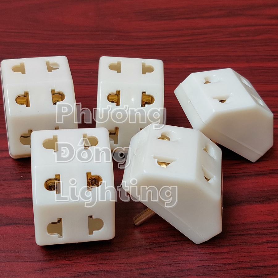 Combo 10 Phích cắm chia 3 ổ cắm 3000W