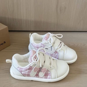 Giày Thể Thao Velcro Mũi Tròn Phong Cách Hàn Quốc Dễ Thương
