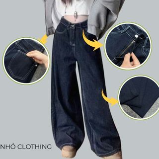 Quần jean Bigsize Nữ (50-100kg) dáng xuông cạp cao năng động trẻ trung đứng phom TỔNG HỢP NHIỀU MẪU