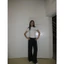 Áo thun babytee trắng đen cổ tròn hoạ tiết chân cún đính đá ABBT027 - Tiktik