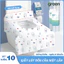 Set 10 Miếng Giấy Lót Bồn Cầu Dùng 1 Lần GreenHome Không Thấm Nước Tự Phân Hủy Chống Vi Khuẩn