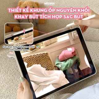 [Mẫu 2026] Bao da Cute Nam Châm Xoay x Origami dành cho iPad - Hỗ trợ tháo rời linh hoạt, bảo vệ chống sốc by MèoBer