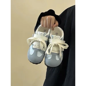 Giày Thể Thao Velcro Thắt Dây Thiết Kế Mới Dành Cho Nữ Đi Học Đi Chơi Thoải Mái