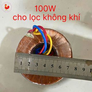 Biến thế 220v ra 100v 100W dây đồng cho lọc không khí tặng cầu chì