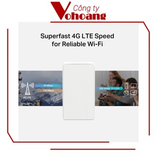 Router 4G LTE 300Mbps Mercusys MB112-4G Chuẩn N Kết nối đồng thời tối đa 32 thiết bị
