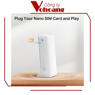 Router 4G LTE 300Mbps Mercusys MB112-4G Chuẩn N Kết nối đồng thời tối đa 32 thiết bị