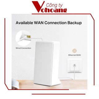 Router 4G LTE 300Mbps Mercusys MB112-4G Chuẩn N Kết nối đồng thời tối đa 32 thiết bị
