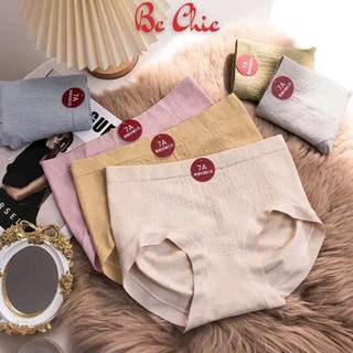 Set Quần lót 7A cotton dệt kim kháng khuẩn cạp cao - Quần chip nữ BC CHIC