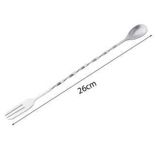 Thìa Khuấy BarSpoon 2 Đầu Dài - Dụng Cụ Pha Chế Chuyên Nghiệp, Tiện Lợi