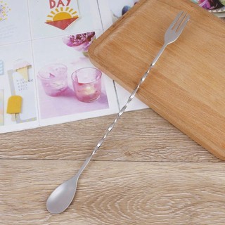Thìa Khuấy BarSpoon 2 Đầu Dài - Dụng Cụ Pha Chế Chuyên Nghiệp, Tiện Lợi