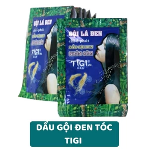 Combo 3 gói Dầu gội đen nhân sâm Tigi gội là đen chỉ 5 phút (23ml)