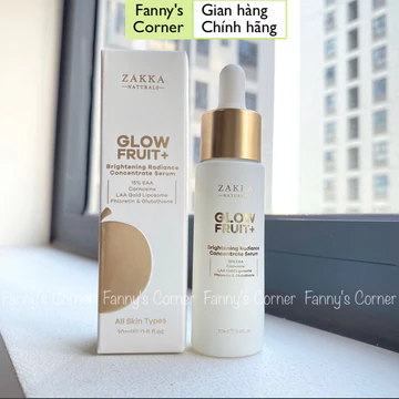 [CÓ HOẢ TỐC] Serum Vitamin C Zakka Naturals GlowFruit+ Brightening
