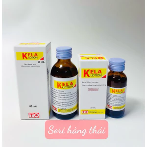 Kela Lotion Thái Lan dùng cho da viêm lỗ chân lông giúp da mịn màng